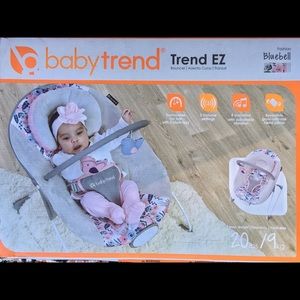 baby trend bouncer bluebell